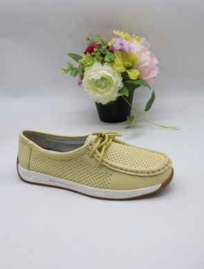 Mokasyny damskie na płaskim (36-41) 8018 YELLOW