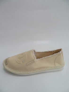 Tenisówki damskie na płaskim (36-41) X-0220 BEIGE