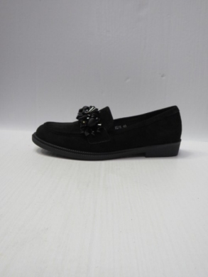 Mokasyny damskie na płaskim (36-41) HX16 BLACK