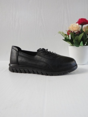 Półbuty damskie na płaskim (36-41) C611 BLACK