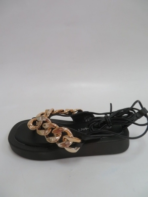 Sandały Damskie na płaskim (36-41) WSZ-153 BLACK