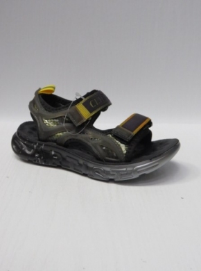 Sandały chłopięce (26-31) Z871 BLACK/YELLOW