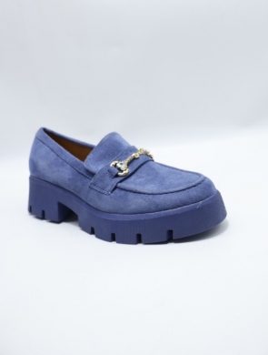 Mokasyny damskie na płaskim (36-41) G1708 BLUE