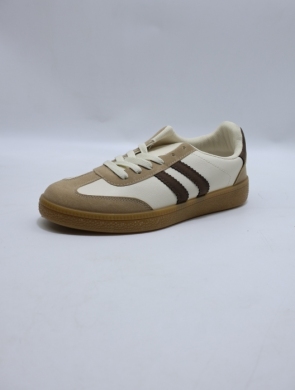 Buty sportowe damskie na płaskim (36-41) R96 BEIGE