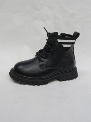 Botki dziewczęce ocieplane (26-31) NQ425 BLACK