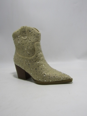 Botki damskie na obcasie (36-41) 1735 GOLD