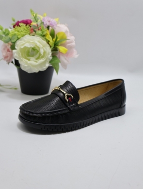 Mokasyny damskie na płaskim (36-41) HYZ-133 BLACK