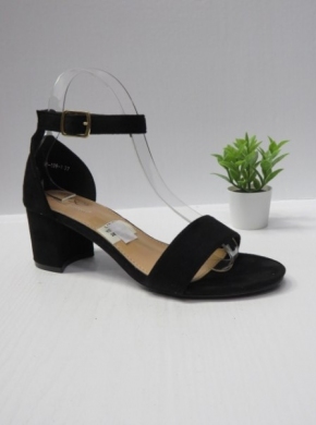 Sandały damskie na obcasie (36-41) YC199 BLACK