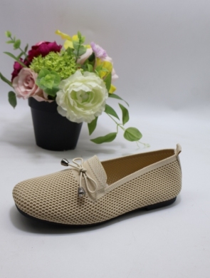 Mokasyny damskie na płaskim (36-41) 2947 BEIGE