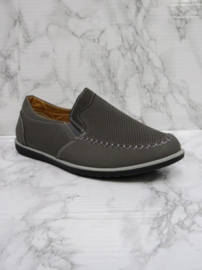 Mokasyny męskie (41-46) E1960-3 GREY
