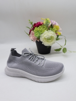Buty sportowe damskie na płaskim (36-41) 80290 GREY