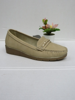Mokasyny damskie na płaskim (36-41) HL61719 BEIGE