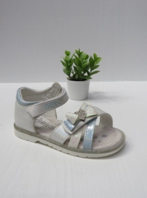 Sandały dziewczęce (25-30) D922 WHITE