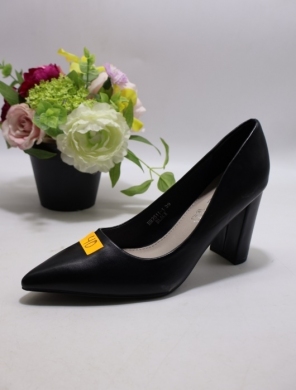 Czółenki damskie na obcasie (36-41) XHH2511-1 BLACK