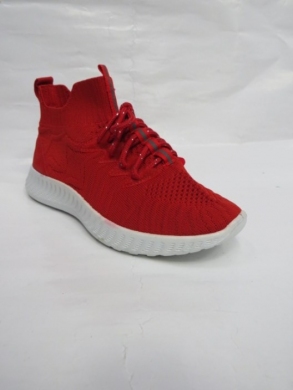 Buty sportowe damskie na płaskim (36-41) HD-1 RED