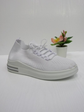 Buty sportowe damskie na płaskim (36-41) V-25 WHITE