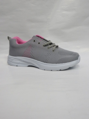 Buty sportowe damskie na płaskim (37-42) JX2217 GREY