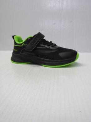 Buty sportowe chłopięce (32-37) EC259 BLACK/GREEN