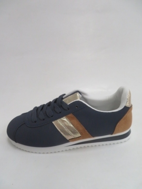 Buty sportowe damskie na płaskim (36-41) QS30 NAVY
