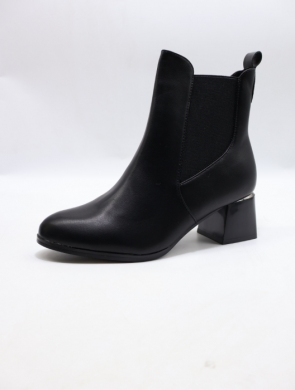 Botki damskie ocieplane na obcasie (36-41) SG-733