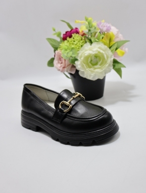 Mokasyny dziewczęce (26-31) 8983B BLACK