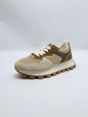 Buty sportowe damskie na płaskim (36-41) Y25 KHAKI