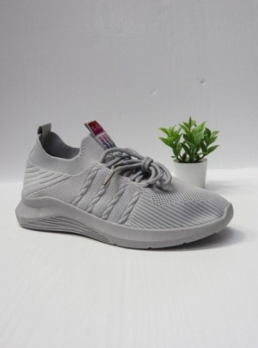Buty sportowe damskie na płaskim (36-41) LW285 GREY
