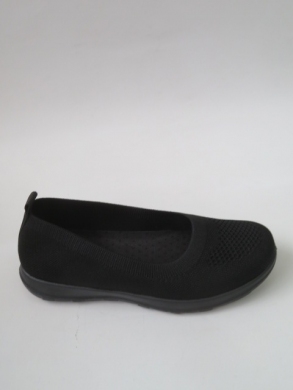 Tenisówki damskie na płaskim (36-41) D42-1 BLACK