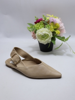 Sandały damskie na płaskim (36-41) D177 APRICOT