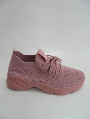 Buty sportowe damskie na płaskim (36-41) JR805-11 PINK