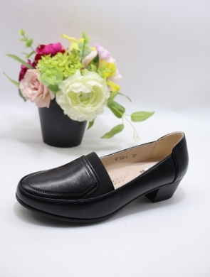 Półbuty damskie na obcasie (36-41) Q7122-1 BLACK