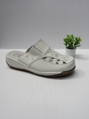 Klapki damskie na koturnie (36-42) 507 WHITE