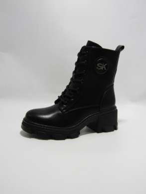 Botki damskie ocieplane na obcasie (36-41) 3010-1