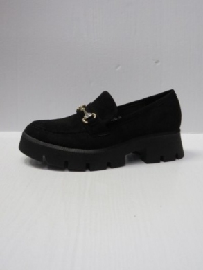 Mokasyny damskie na płaskim (36-41) G1708 BLACK