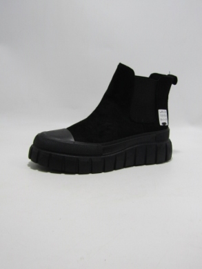 Botki damskie na płaskim (36-41) 1006 BLACK