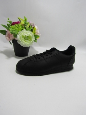 Buty sportowe damskie na płaskim (36-41) D06-2 BLACK