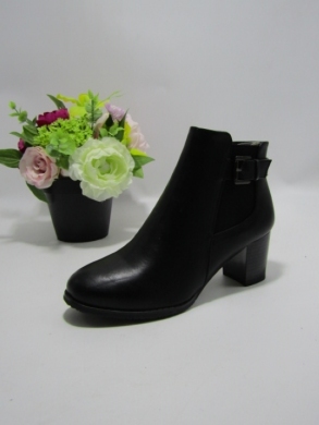 Botki damskie ocieplane na obcasie (36-41) S1802PU