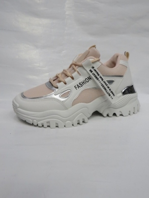 Sneakersy damskie niskie (36-41) 6810-27 LPINK