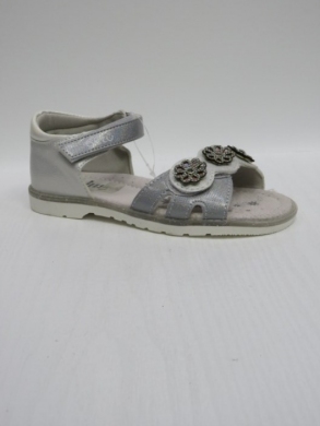 Sandały dziewczęce (26-31) D928 SILVER