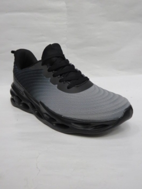 Buty sportowe męskie (40-45) SU2582 BLACK/GREY