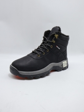 Trapery męskie ocieplane (41-45) 1696 BLACK
