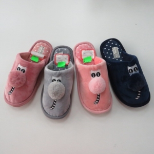 Kapcie damskie ocieplane (36-41) YF-06 MIX