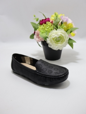 Mokasyny damskie na płaskim (36-41) ARS-95-1 BLACK