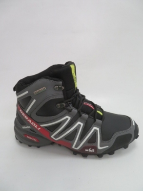 Trekkingowe męskie ocieplane (41-46) 4138-C BLACK
