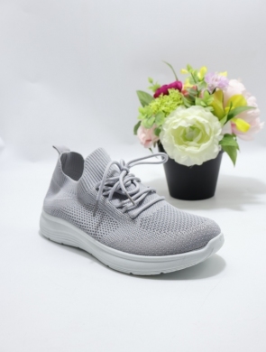 Buty sportowe damskie na płaskim (36-41) EV-366 GREY