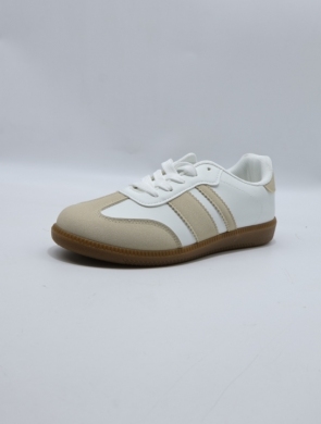 Buty sportowe damskie na płaskim (36-41) PC228 BEIGE