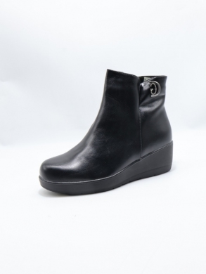 Botki damskie ocieplane na koturnie (36-41) SG-728