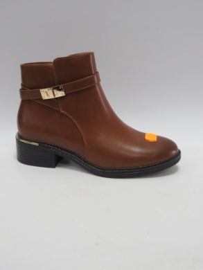 Botki damskie ocieplane na płaskim (36-41) W-72 CAMEL