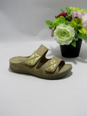 Klapki damskie na koturnie (36-42) 21209-10 L.YEL
