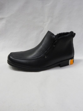Botki męskie ocieplane (40-46) E5607-1 BLACK